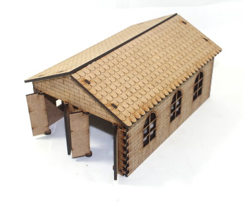 Engine shed model railway twin - railway,
