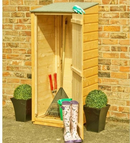 2ft wooden garden shed - garden, patio