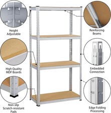 4 Tier Garage Racking Shelving