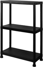 3 Tier Plastic Shelving