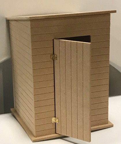Dolls house garden - house,