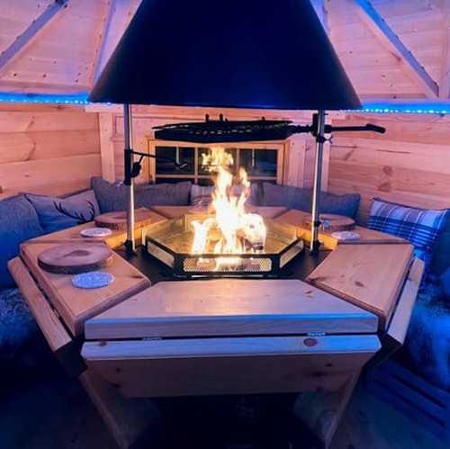Garden office summer house log - garden,